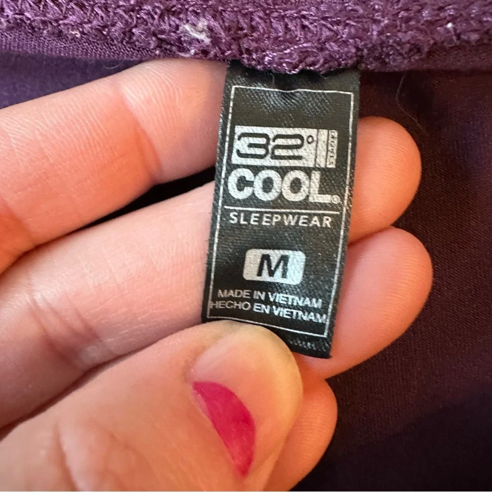 32 Degrees Cool Sleepwear Plum Purple Pajama Pants